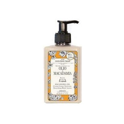 Amovita Aceite de macadamia Crema corporal nutritiva 300 g Amovita Aceite de macadamia Crema corporal nutritiva 300 g