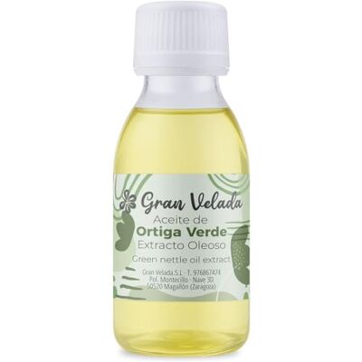 GRAN VELADA Aceite de Ortiga Verde 1L Extracto Oleoso Tonificante Revitalizante y Regulador Ideal para Producción Profesional de Cosmética Natural Facial Corporal y Capilar GRAN VELADA Aceite de Ortiga Verde 1L Extracto Oleoso Tonificante Revitalizante y Regulador Ideal para Producción Profesional de Cosmética Natural Facial Corporal y Capilar