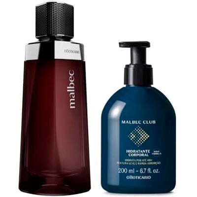 O Boticário Malbec Set Regalo Hombre Perfume EDT + Loción Corporal O Boticário Malbec Set Regalo Hombre Perfume EDT + Loción Corporal