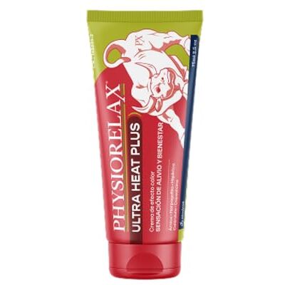 Physiorelax Ultra Heat Plus, Crema Apta para Masaje, Efecto Calor, Para Esfuerzos Cotidianos y Antes del Ejercicio, con Árnica e Ingredientes de Origen Natural 75 ml Physiorelax Ultra Heat Plus, Crema Apta para Masaje, Efecto Calor, Para Esfuerzos Cotidianos y Antes del Ejercicio, con Árnica e Ingredientes de Origen Natural 75 ml