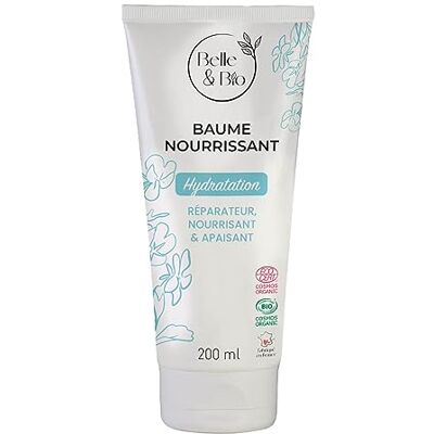 BELLE & BIO Belle&Bio Bálsamo nutritivo corporal para la hidratación de las pieles sentadas, certificado Cosmos por Ecocert, 200 ml BELLE & BIO Belle&Bio Bálsamo nutritivo corporal para la hidratación de las pieles sentadas, certificado Cosmos por Ecocert, 200 ml