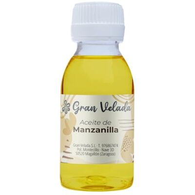 GRAN VELADA Aceite de Manzanilla 250ml Hidratante, calmante y purificante Perfecto para cosméticos DIY para la piel sensible, el cabello y masajes relajantes GRAN VELADA Aceite de Manzanilla 250ml Hidratante, calmante y purificante Perfecto para cosméticos DIY para la piel sensible, el cabello y masajes relajantes