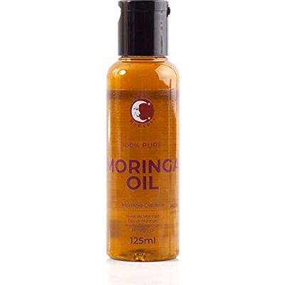 Mystic Moments Aceite portador de moringa (baqueta) 125ml 100% puro Mystic Moments Aceite portador de moringa (baqueta) 125ml 100% puro