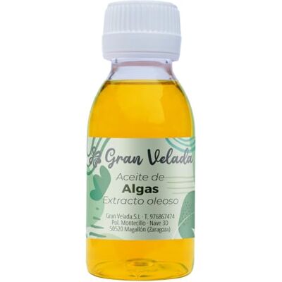 GRAN VELADA Aceite de Algas Marinas 5L Extracto Oleoso Hidratante y Tonificante Ideal para Cosméticos DIY a Gran Escala Antioxidante y Cuidado para Piel y Cabello GRAN VELADA Aceite de Algas Marinas 5L Extracto Oleoso Hidratante y Tonificante Ideal para Cosméticos DIY a Gran Escala Antioxidante y Cuidado para Piel y Cabello