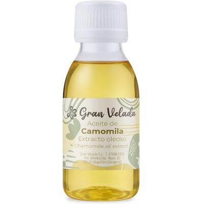 GRAN VELADA Aceite de Camomila 5L Extracto Oleoso Suavizante Hidratante y Acondicionador Para Producción de Cosmética Natural en Cremas Lociones Mascarillas Aceites y Bálsamos GRAN VELADA Aceite de Camomila 5L Extracto Oleoso Suavizante Hidratante y Acondicionador Para Producción de Cosmética Natural en Cremas Lociones Mascarillas Aceites y Bálsamos