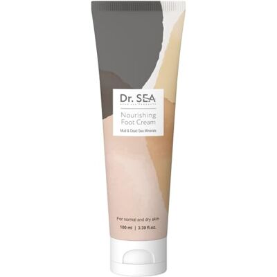 DR. SEA Crema para Pies Nutritiva con Barro del Mar Muerto & Aceites Naturales Reparadora & Hidratante 100ml DR. SEA Crema para Pies Nutritiva con Barro del Mar Muerto & Aceites Naturales Reparadora & Hidratante 100ml