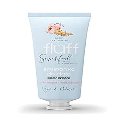 FLUFF BODY CREAM MOISTURIZING PEACH&CARAMEL 150ML FLUFF BODY CREAM MOISTURIZING PEACH&CARAMEL 150ML
