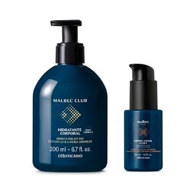 O Boticário Malbec Club Set Regalo Hombre Loción + Crema Facial 6en1 O Boticário Malbec Club Set Regalo Hombre Loción + Crema Facial 6en1