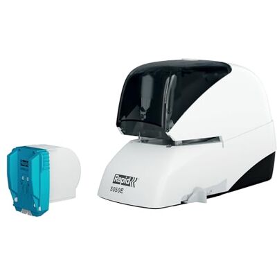 Rapid agrafeuse electrique Supreme 5050e, gris/blanc Rapid agrafeuse electrique Supreme 5050e, gris/blanc
