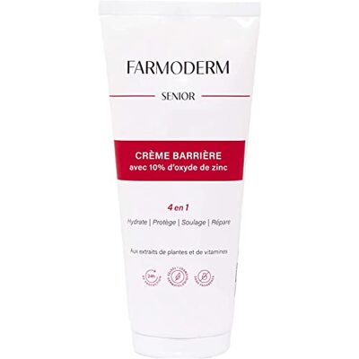 FARMODERM Senior Óxido de Zinc 10% – Crema Barrera Protectora para Irritación, Humedad, Rozaduras y Escaras, Crema Pañal Adultos, Cuidado de Piel Enrojecida o Envejecida FARMODERM Senior Óxido de Zinc 10% – Crema Barrera Protectora para Irritación, Humedad, Rozaduras y Escaras, Crema Pañal Adultos, Cuidado de Piel Enrojecida o Envejecida