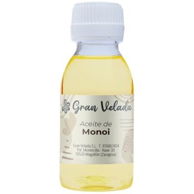 GRAN VELADA Aceite de Monoi de Tahití 250 ml Macerado de Flor de Tiaré en Aceite de Coco Emoliente Hidratante y Capilar Para Cosmética Natural Facial Corporal y Cabello GRAN VELADA Aceite de Monoi de Tahití 250 ml Macerado de Flor de Tiaré en Aceite de Coco Emoliente Hidratante y Capilar Para Cosmética Natural Facial Corporal y Cabello