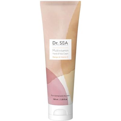 DR. SEA Crema de Manos & Uñas Multivitaminada con Aceite de Oliva & Aguacate Hidratante, Nutritiva & Fortificante Piel Suave & Protegida 100 ml DR. SEA Crema de Manos & Uñas Multivitaminada con Aceite de Oliva & Aguacate Hidratante, Nutritiva & Fortificante Piel Suave & Protegida 100 ml