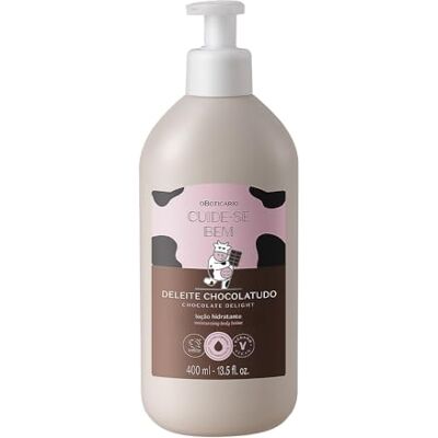 O Boticário Cuide-se Bem Loción Corporal Deleite Chocolatudo 400 ml O Boticário Cuide-se Bem Loción Corporal Deleite Chocolatudo 400 ml