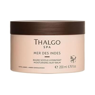 Thalgo Bálsamo hidratante sedoso – Lujoso bálsamo corporal con aceite de sésamo y algas rojas indias, 200 ml Thalgo Bálsamo hidratante sedoso – Lujoso bálsamo corporal con aceite de sésamo y algas rojas indias, 200 ml