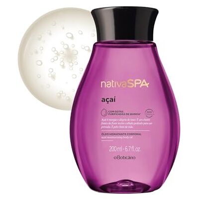 O Boticário Nativa SPA Açaí Aceite Corporal Perfumado 200 ml O Boticário Nativa SPA Açaí Aceite Corporal Perfumado 200 ml