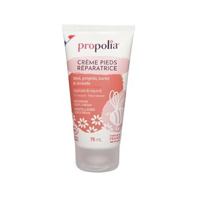 Propolia Crème pieds secs bio Tube 75 ml Propolia Crème pieds secs bio Tube 75 ml
