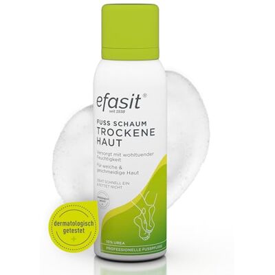 Espuma de Pie Efasit para Piel Seca - Cuidado de Pies Espuma de Pie Efasit para Piel Seca - Cuidado de Pies