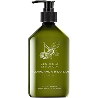 ZENOLOGY Bálsamo hidratante para manos y cuerpo Citrus Nobilis té verde y mandarina, 500 ml ZENOLOGY Bálsamo hidratante para manos y cuerpo Citrus Nobilis té verde y mandarina, 500 ml