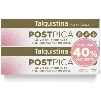 TALQUISTINA Gel Post Picaduras Pack 2 x 15 ml, Alivia y Calma Picaduras de Insectos, para Todo Tipo de Pieles, Calma Rápidamente, Post Picaduras Mosquitos y Medusas TALQUISTINA Gel Post Picaduras Pack 2 x 15 ml, Alivia y Calma Picaduras de Insectos, para Todo Tipo de Pieles, Calma Rápidamente, Post Picaduras Mosquitos y Medusas