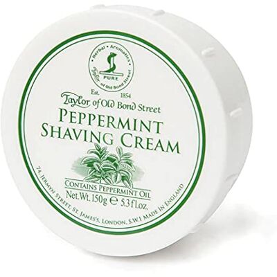 Taylor Crema de Afeitar Peppermint 150gr 300 g Taylor Crema de Afeitar Peppermint 150gr 300 g