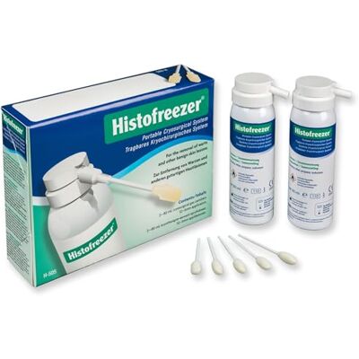 Histofreezer Agente Crioterapeutico, 2 x 8 ml + 52 Aplicación, 5 mm Histofreezer Agente Crioterapeutico, 2 x 8 ml + 52 Aplicación, 5 mm