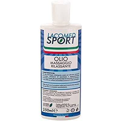 LACOMED SPORT LACOMED Cicli Bonin Unisex Adulto Masaje Relajante Aceite Tubo para el Cuidado de la Piel Productos – Color Blanco, 250 ml LACOMED SPORT LACOMED Cicli Bonin Unisex Adulto Masaje Relajante Aceite Tubo para el Cuidado de la Piel Productos – Color Blanco, 250 ml