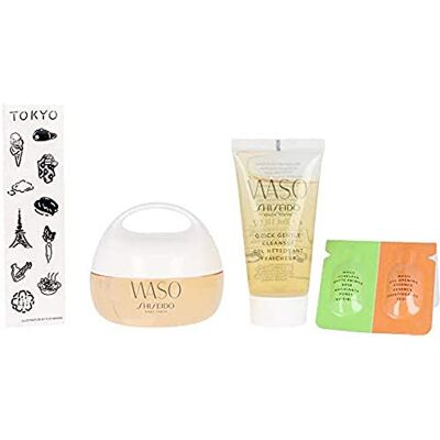 Shiseido Waso Clear Mega Hydrating Cream Lote 3 Pz, 300 g Shiseido Waso Clear Mega Hydrating Cream Lote 3 Pz, 300 g