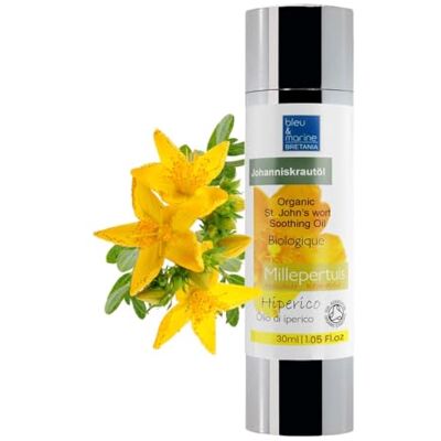 bleu & marine Bretania Gotas Hiperico Masaje Relajante Aceite Hierba San Juan Concentrado Forte 100% Puro Aceite Corporal Cicatrices Aceite Estrias Embarazo Aceite Cabello 30 ml bleu & marine Bretania Gotas Hiperico Masaje Relajante Aceite Hierba San Juan Concentrado Forte 100% Puro Aceite Corporal Cicatrices Aceite Estrias Embarazo Aceite Cabello 30 ml