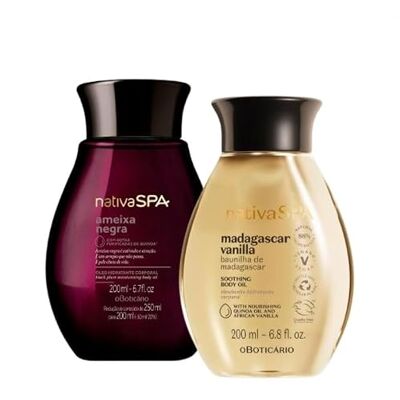 O Boticário Nativa SPA Ciruela Negra + Vainilla Aceite Corporal 200 ml O Boticário Nativa SPA Ciruela Negra + Vainilla Aceite Corporal 200 ml