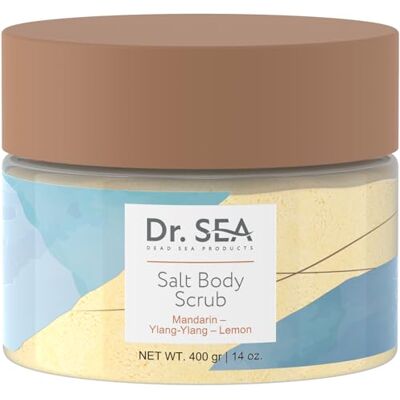 DR. SEA Exfoliante Corporal Cítrico con Mandarina, Ylang-Ylang & Limón Exfoliación & Hidratación con Sal del Mar Muerto 400g DR. SEA Exfoliante Corporal Cítrico con Mandarina, Ylang-Ylang & Limón Exfoliación & Hidratación con Sal del Mar Muerto 400g