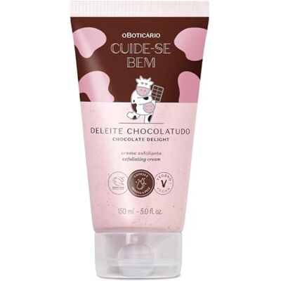 O Boticário Cuide-se Bem Exfoliante Corporal Deleite Chocolatudo 150g O Boticário Cuide-se Bem Exfoliante Corporal Deleite Chocolatudo 150g