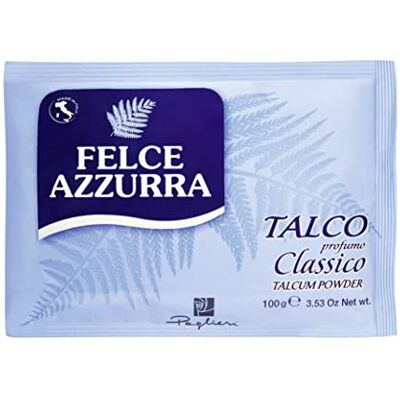 Felce Azzurra Body Powder bolsas, 12-pack (12 x 100g) Felce Azzurra Body Powder bolsas, 12-pack (12 x 100g)