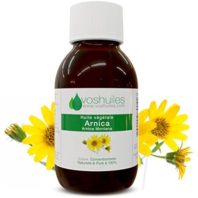 VOSHUILES.COM HUILES ESSENTIELLES & VEGETALES Aceite vegetal de flores de arnica 100% puro y natural Uso de la piel Arnica Montana Flower macerá Ideal para la preparación deportiva y la recuperación 100 ml Vunthuiles VOSHUILES.COM HUILES ESSENTIELLES & VEGETALES Aceite vegetal de flores de arnica 100% puro y natural Uso de la piel Arnica Montana Flower macerá Ideal para la preparación deportiva y la recuperación 100 ml Vunthuiles