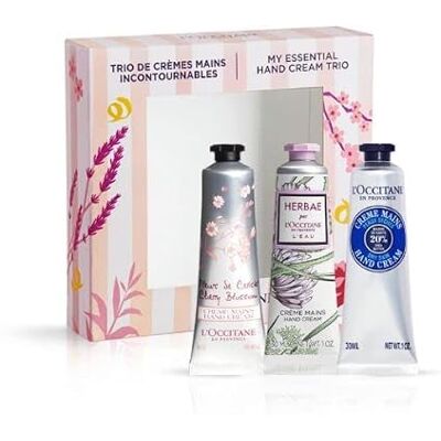 L'OCCITANE Trío Floral Crema De Manos Lote 3 Pz L'OCCITANE Trío Floral Crema De Manos Lote 3 Pz
