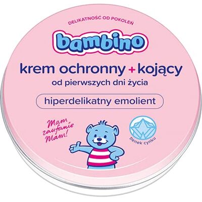 Bambino Crema, Rosa, 8.3 x 8.3 x 1.8 cm; 80 g, 75 ml Bambino Crema, Rosa, 8.3 x 8.3 x 1.8 cm; 80 g, 75 ml