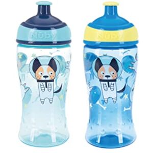 Nuby Super Slurp Botella de Agua - Taza Infantil Antidesbordante 360ml Nuby Super Slurp Botella de Agua - Taza Infantil Antidesbordante 360ml