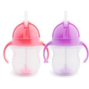 Munchkin Click Lock Tip and Sip taza infantil con peso - Kids Cup Munchkin Click Lock Tip and Sip taza infantil con peso - Kids Cup