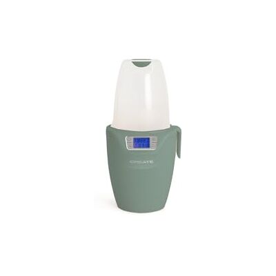 CREATE //Calentador de biberones y esterilizador 1 biberón verde sage/Función de cocción al vapor, sensor de temperatura NTC, programable, 300W CREATE //Calentador de biberones y esterilizador 1 biberón verde sage/Función de cocción al vapor, sensor de temperatura NTC, programable, 300W