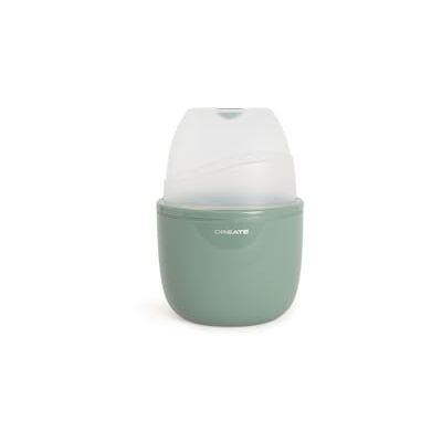 CREATE //Calentador de biberones y esterilizador 2 biberones verde sage/Función de cocción al vapor, sensor de temperatura NTC, programable, 300W CREATE //Calentador de biberones y esterilizador 2 biberones verde sage/Función de cocción al vapor, sensor de temperatura NTC, programable, 300W
