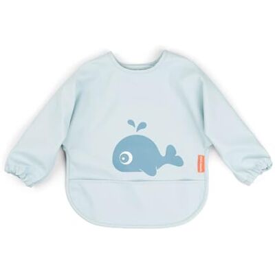 Done by Deer Babero con Mangas Impermeable para Bebe Babete Manga Antimanchas con Bolsillo Recogecomida y Cierre Ajustable Fácil de Limpiar 6-18 Meses 1 Unidad Done by Deer Babero con Mangas Impermeable para Bebe Babete Manga Antimanchas con Bolsillo Recogecomida y Cierre Ajustable Fácil de Limpiar 6-18 Meses 1 Unidad