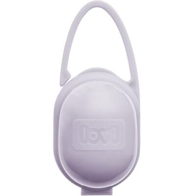 LOVI Portachupete Bebé, Caja de plástico para chupetes, Suministros para chupetes de Viaje, Rosa LOVI Portachupete Bebé, Caja de plástico para chupetes, Suministros para chupetes de Viaje, Rosa
