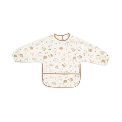 Jollein Babero con mangas – Miffy Family Farm – Babero impermeable – Con cierre de velcro – Babero para bebé – Babero antibabas – Lavable a máquina Jollein Babero con mangas – Miffy Family Farm – Babero impermeable – Con cierre de velcro – Babero para bebé – Babero antibabas – Lavable a máquina