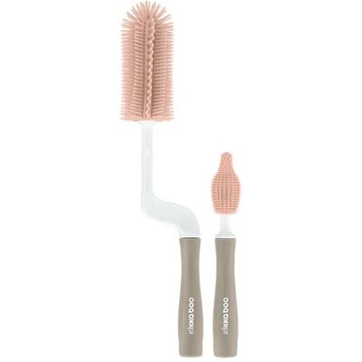 kikka boo Limpieza de biberón marca . Modelo Juego de cepillos de silicona para biberones y tetinas 2pcs kikka boo Limpieza de biberón marca . Modelo Juego de cepillos de silicona para biberones y tetinas 2pcs