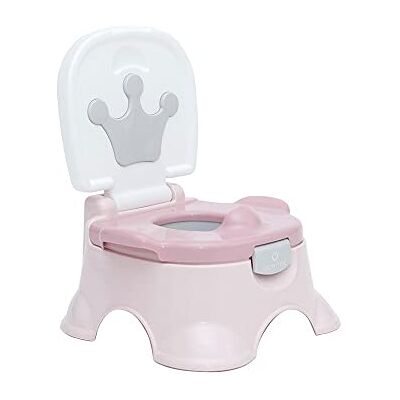 Olmitos Orinal Corona 3 En Light Pink 3 Funciones: Orinal, Reductor Wc Y Taburete Con Superficie Antideslizante Y Vaso Extraible Para Mejor Limpieza, Rosa, ORINAL CORONA LIGHT PINK Olmitos Orinal Corona 3 En Light Pink 3 Funciones: Orinal, Reductor Wc Y Taburete Con Superficie Antideslizante Y Vaso Extraible Para Mejor Limpieza, Rosa, ORINAL CORONA LIGHT PINK