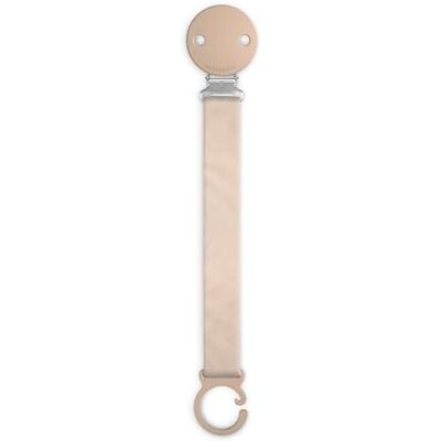 SUAVINEX , Chupetero de Tela para Bebés, Cinta con Diseño a Doble Cara, Cadena Chupete Bebé, Sujeta Clip con Pinza, para Chupetes con Anilla. +0 Meses, Apto Recién Nacido, Wonder Liso Beige SUAVINEX , Chupetero de Tela para Bebés, Cinta con Diseño a Doble Cara, Cadena Chupete Bebé, Sujeta Clip con Pinza, para Chupetes con Anilla. +0 Meses, Apto Recién Nacido, Wonder Liso Beige