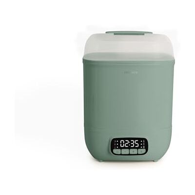 CREATE /BABY BOTTLE CARE/Esterilizador multifunción con secado verde sage/Capacidad 8 biberones, secado completo, almacenamiento estéril, calentador biberones, deshidratación de frutas, 600W CREATE /BABY BOTTLE CARE/Esterilizador multifunción con secado verde sage/Capacidad 8 biberones, secado completo, almacenamiento estéril, calentador biberones, deshidratación de frutas, 600W