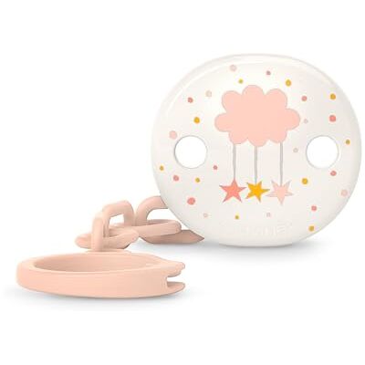 SUAVINEX , Chupetero, Cadena Chupete Bebé, Sujeta Chupete Clip con Pinza. Para Bebés +0 Meses, Apto Recién Nacido, Dreams Rosa SUAVINEX , Chupetero, Cadena Chupete Bebé, Sujeta Chupete Clip con Pinza. Para Bebés +0 Meses, Apto Recién Nacido, Dreams Rosa