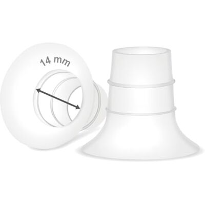 Maymom Inserto de tetina (14 mm, compatible con Elvie individual/doble eléctrico y Elvie Stride copa 24 mm, compatible con teterela Medela PersonalFit Flex Maymom Inserto de tetina (14 mm, compatible con Elvie individual/doble eléctrico y Elvie Stride copa 24 mm, compatible con teterela Medela PersonalFit Flex
