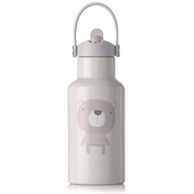 Jane Jané Termo Acero Inoxidable 350 ml, Mantiene 24h Frío y 12h Calor, Recubrimiento Interior Cerámico, Libre BPA, Beige Jane Jané Termo Acero Inoxidable 350 ml, Mantiene 24h Frío y 12h Calor, Recubrimiento Interior Cerámico, Libre BPA, Beige