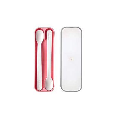 Mepal – Juego de 2 cucharas para bebé – Deep pink – Cuchara para bebé – Cuchara larga para comida – Cuchara hervial – Apto para lavavajillas Mepal – Juego de 2 cucharas para bebé – Deep pink – Cuchara para bebé – Cuchara larga para comida – Cuchara hervial – Apto para lavavajillas